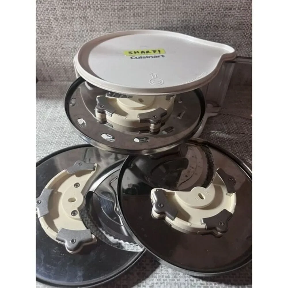 Cuisinart‎ DLC-DH/DLC-DHC Food Processor 3 Disc Holder, w/3 DLC-7 Disc's! -B1